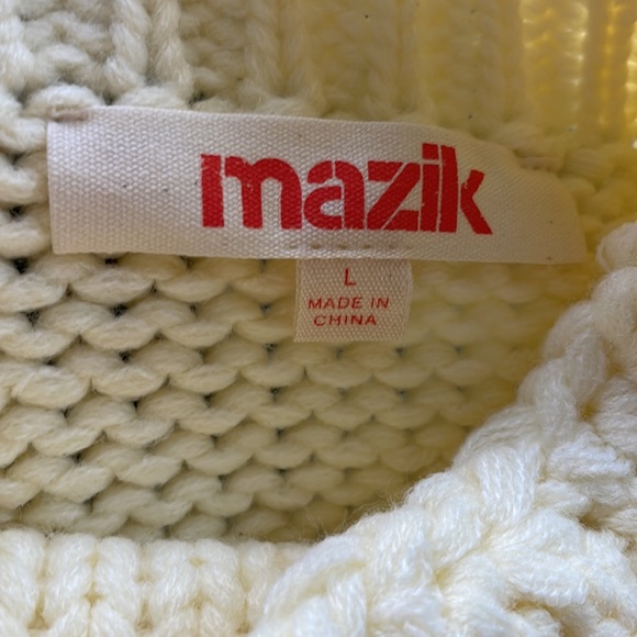 BOUTIQUE COMFY CABLEKNIT BOHO OVERSIZED  SWEATER - M & L - BRAND NEW ! - Picture 5 of 10